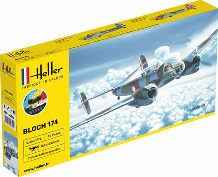 Heller - 1/72 Starter Kit Bloch 174hel56312 - modelbouwsets, hobbybouwspeelgoed voor kinderen, modelverf en accessoires