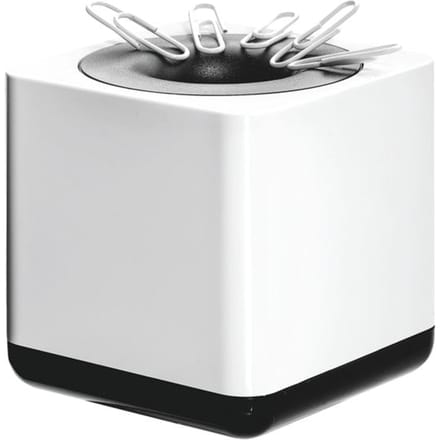 HAN papercliphouder - i-LINE - wit/zwart - magnetisch met rubberen afwerking - HA-17652-32