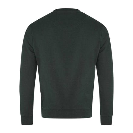 Aquascutum Heren Aldis Pixel Logo Sweatshirt (Zwart)