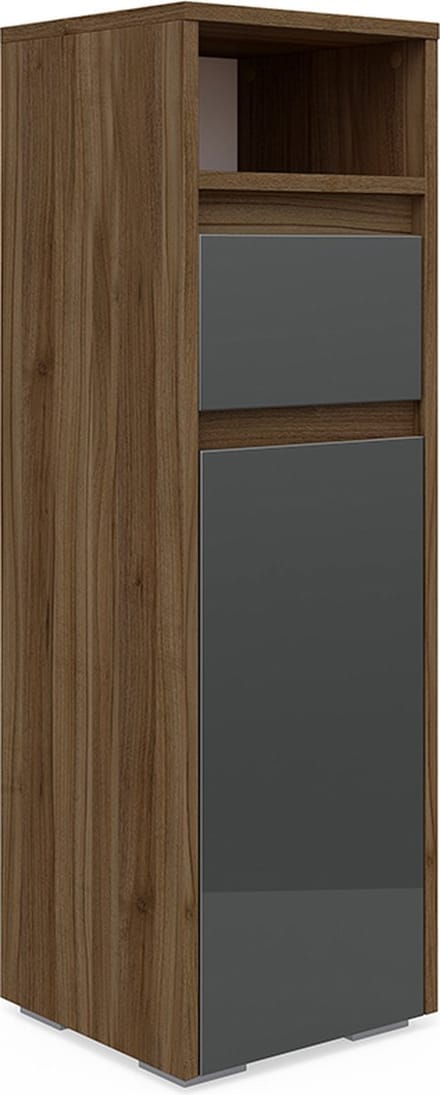 Vicco Majest Halfhoge kast – 30.2 x 96.3 cm Antraciet Hoogglans