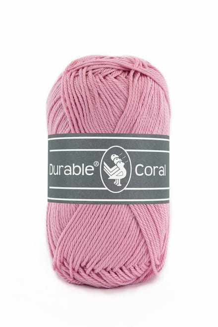 Durable Coral - 224 old rose - Gemerceriseerd Katoen Garen
