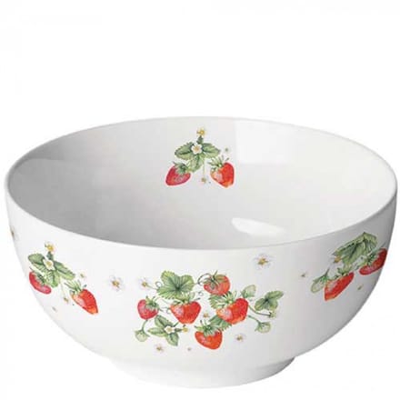 Ambiente - Schaaltje - Bowl - Strawberries - porselein