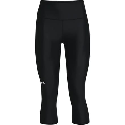 Under Armour Tech Hi Capri Dames Sportlegging - Zwart