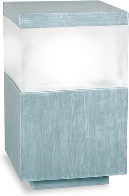 Q-Bis Imit.Blauwe Steen E27 25X25X42