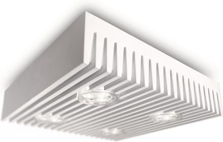 Philips myLiving Row - Plafondlamp 4 lichts - LED - Wit