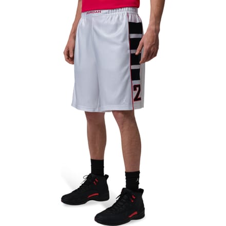 Jordan Brooklyn Korte Broeken Heren - Wit - Maat L - Poly Mesh