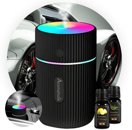 Aromaholik Intensa - Aromadiffuser - LED Verlichting - USB-Aangedreven - Voor Auto's