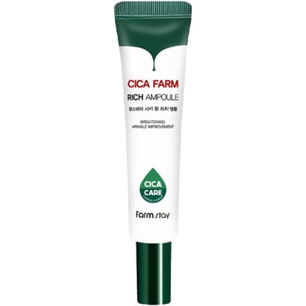 Farm Stay Cica Farm Rich Ampoule 30ml +RANDOM GIFT black