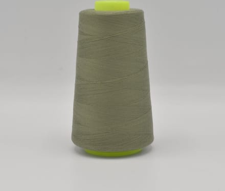 Overlock Garen per 4 stuks - 3000 Yards (2742 meter) per stuk - In 36 kleuren leverbaar - Khaki