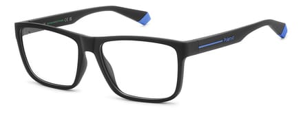 Polaroid PLD D569 Matte black blue 57/16/140 MAN Brilmonturen