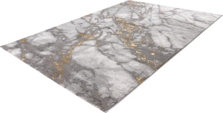 Marmaris Vloerkleed – Grijs – Marmerlook Design – Modern & Laagpolig – 200x290 cm