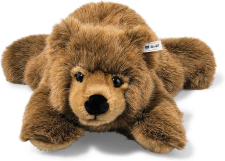 Liggende Bruine Teddybeer 45 cm Zacht Pluche Knuffel