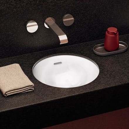 Villeroy & Boch Loop & Friends undermount washbasin round, with overflow 4A510001