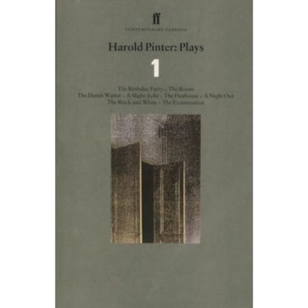 Harold Pinter Plays 1 - Harold Pinter