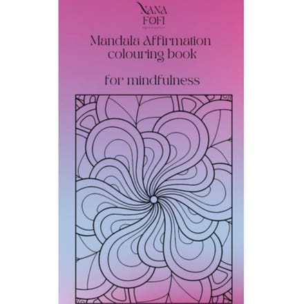 Nana Fofi Mandala Affirmation Colouring Book - Laucyna Bodaan