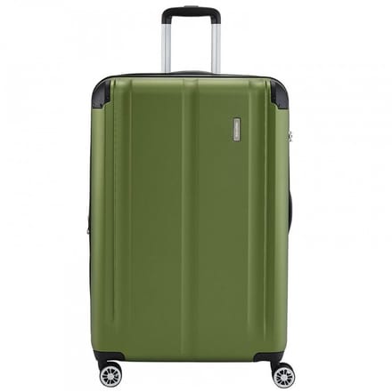 Travelite Harde Koffer / Trolley / Reiskoffer - 68 cm (Large) - City - Groen