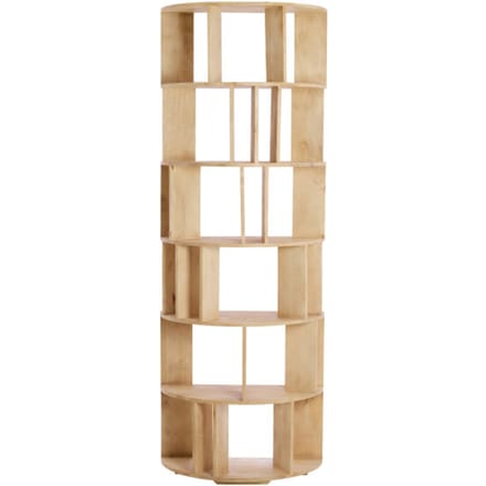 Light & Living - Wandkast LIMPYA - 76x37x212cm - Bruin
