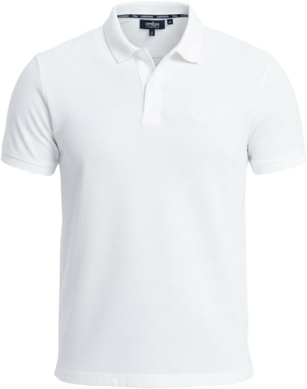 OMBRE Polo - Regular Fit - Katoen - Korte Mouw Wit 4XL