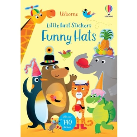 Little First Stickers Funny Hats - Little First Stickers - Jessica Greenwell