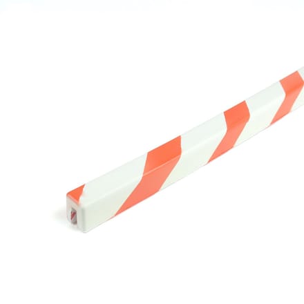 PU Stootrand Randprofiel Model 9 – Wit & Rood
