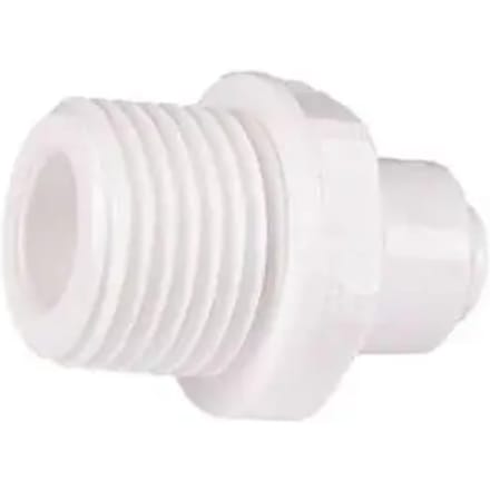 Aansluitadapter mannelijke schroefdraad 1/2 voor slang AVT 1/4"