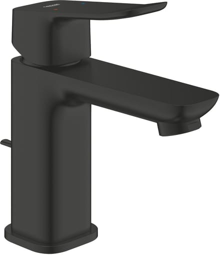 GROHE Dice Wastafelmengkraan - S-Size - Waterbesparend - Inclusief Pop-Up Waste - Matte Black