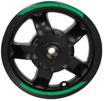 Piaggio Zip Stickerset - Velg Stickers - Groen