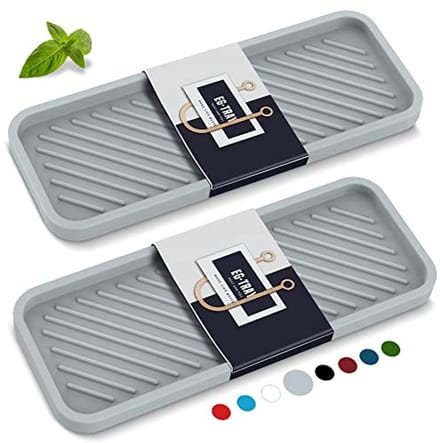Organizer Tray voor Keuken en Badkamer - Silicone Sponge Holder (2-Pack)