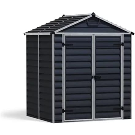 Canopia Metalen Tuinhuis Skylight - Grijs - 154x185cm - Met Vloer