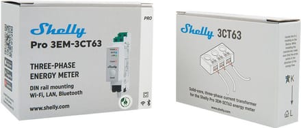 Shelly Pro 3EM-3CT63