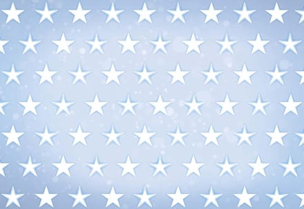 Fotobehang Stars Pattern Blue | XL - 208cm x 146cm | 130g/m2 Vlies