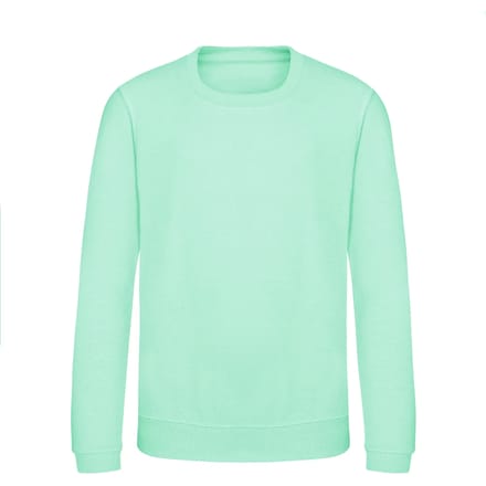 Just Hoods - AWDis Sweat Kinder - Peppermint maat 7/8 (M)