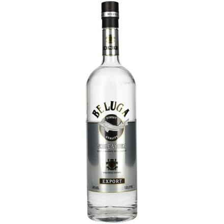 Beluga Wodka Beluga Noble Vodka EXPORT Montenegro 40% Vol. 1l