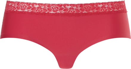 ten Cate Secrets hipster met kant rood voor Dames | Maat S