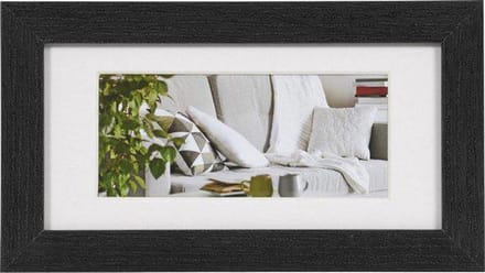 Fotolijst - Henzo - Modern - Fotomaat 10x20 cm - Zwart