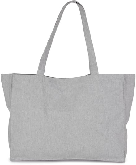 Kimood Grote ‘K-loop’-shopper KI5227 - Oxford Grey Jhoot - One size
