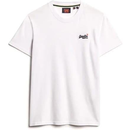 Superdry - Essential Contrast Geborduurde T-shirt - Heren - T-shirts