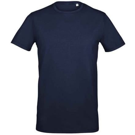 SOLS Heren Millenium Stretch T-Shirt (Franse marine)
