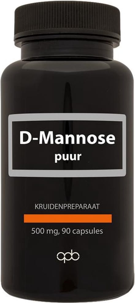 APB Holland D-Mannose puur forte 500mg 90 Vegetarische capsules