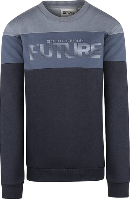 No Way Monday - Jongens Sweater - Navy - Maat 110