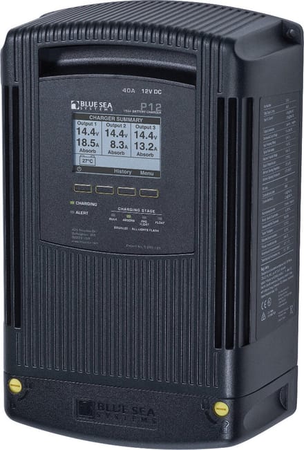 Blue Sea Systems P12 Acculader 12V 40A