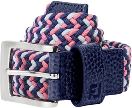 FootJoy Braided Golfriem Heren Dark denim/Roze/Skyway