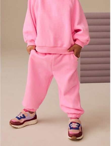 Next - Meisjes - Joggingbroek met boorden - Roze