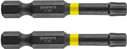 Graphite - TX30 Schroefbit - 50 mm - S2 Staal - Hoge Koppel