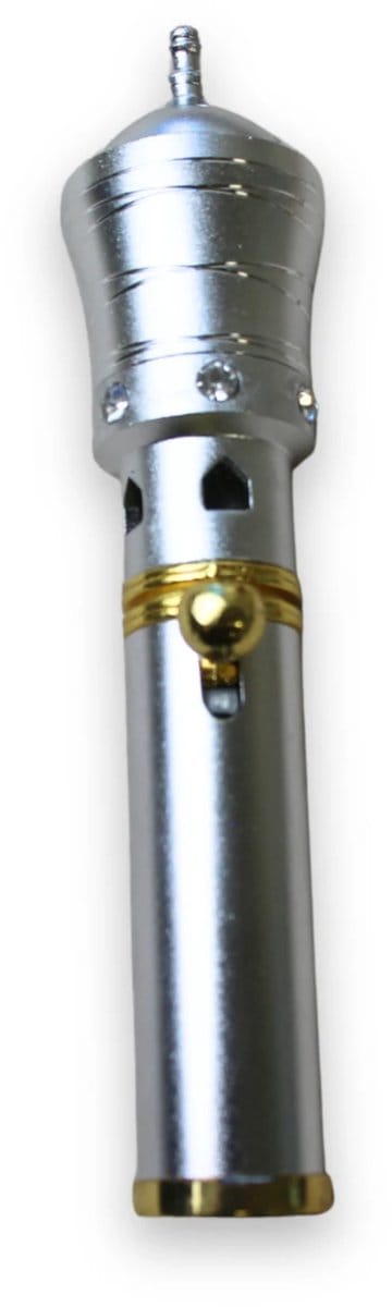 Gas burner Zilver voor korrelwierook / harswierook- brander