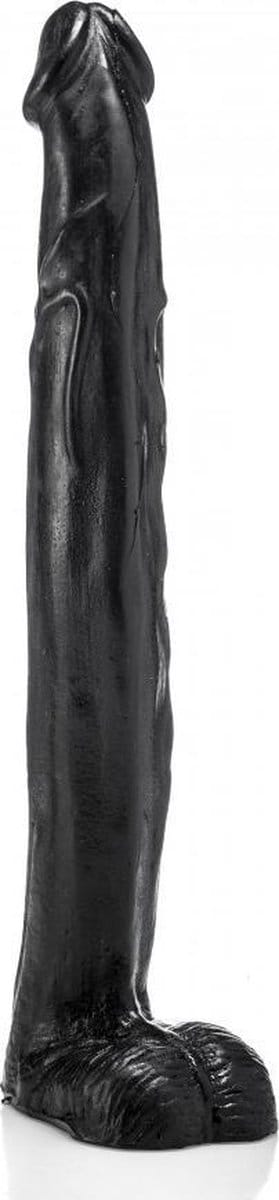 Zwarte Dildo Chris 43x6 Cm