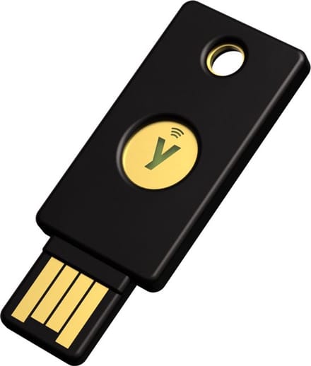 Yubico FIDO2 U2F Security Key NFC