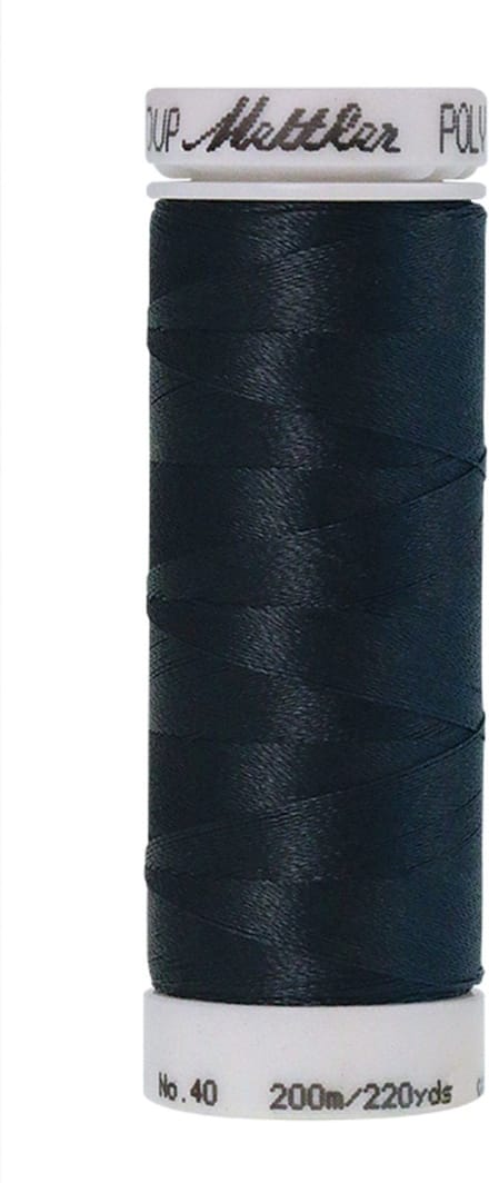 Mettler borduurgaren - Blauw - Nr 4174 - Polysheen - 200 meter