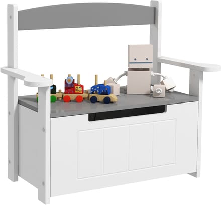 AIYAPLAY - Kinderopbergbank - MDF - 68,5x34x58cm - Grijs
