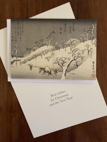 Fitzwilliam Museum Christmas cards Kerst ~ Kerstkaarten Sneeuw in Alaska